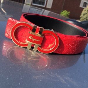 Salvatore Ferragamo Belt (Red)